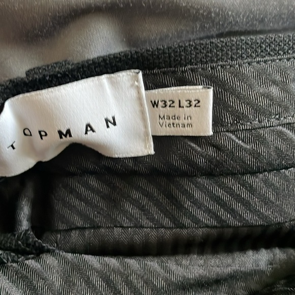 Topman Black Textured suit - Picture 8 of 8